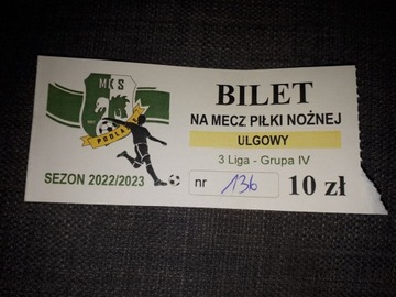 Bilet MKS Podlasie Biała Podlaska sezon 2022/23