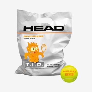 Piłka Tenisowa JUNIOR HEAD TIP ORANGE 1 szt.