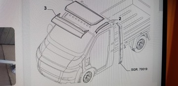 Fiat Ducato poszycie dachu.Jumper.Boxer. 2006-2023