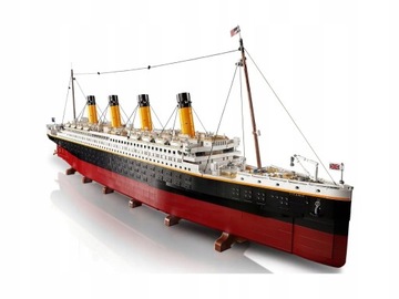 KLOCKI ZESTAW STATEK TITANIC 9090 ELEMENTÓW KOLEKCJONERSKI MODEL