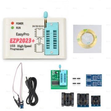 Оригинальный USB-программатор EZP2023 SPI, 7 адаптеров