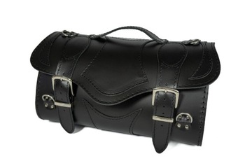 Kufer skórzany motocyklowy K24 BLACK producent SAKO