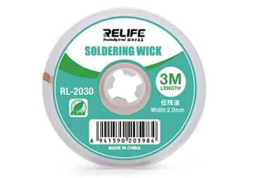 RELIFE RL-2030 KNOT LUTOWNICZY MOCNY 3 METRY 2MM TAŚMA ROZLUTOWNICZA