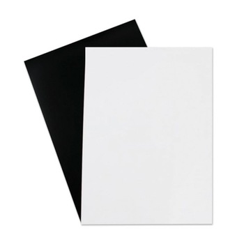 FOLIA MAGNETYCZNA PVC BIAŁA MAT, ARKUSZ A4, GRUBOŚĆ 0,4 mm - HUNTER