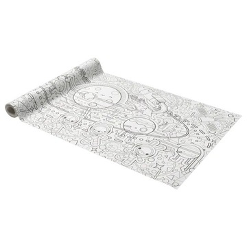 IKEA AFTONSPARV Kolorowanka XXL w rolce 10m Kosmos