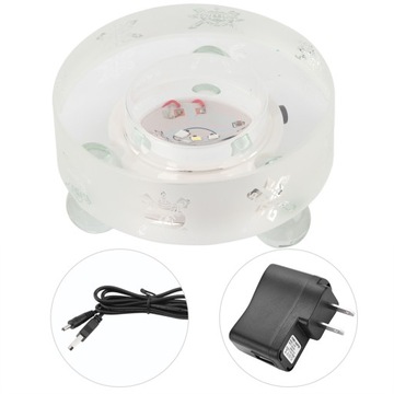 Красивый мини-кристаллический светодиодный светильник с рисунком Будды