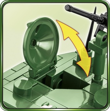 Танк Шерман M4A3E2 Jumbo COBI-2550