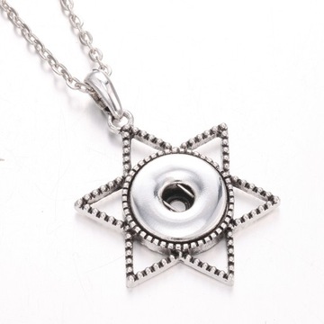 2022 New Snap Button Necklace Fit 18mm Metal Snap