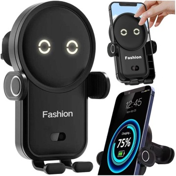 ŁADOWARKA QI INDUKCYJNA UCHWYT SAMOCHODOWY ROBO AUTOMATYCZNE RAMIONA