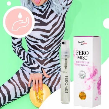 Женский эротический соблазнительный аромат Fero Mist с феромонами 15мл