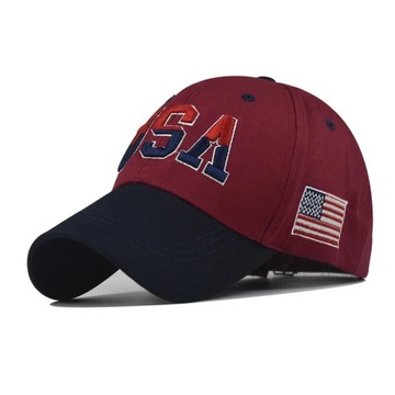 New 2023 Embroidered USA Fashion Baseball Cap Men Sports Casual Golf Cap