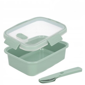 Lunchbox do Pojemnik na Śniadanie ze Sztućcami 1l