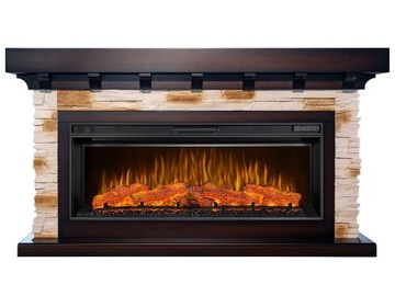 Kominek elektryczny z obudową LUDWIG AF42 LED