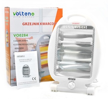 FARELKA GRZEJNIK ELEKTRYCZNY HALOGENOWY VOLTENO VO0284 800W