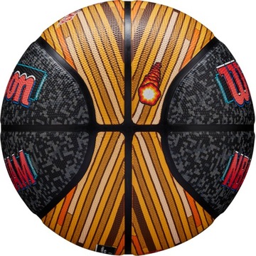 Баскетбольный мяч Wilson NBA Jam Outdoor Ball WZ3013801XB, год 7