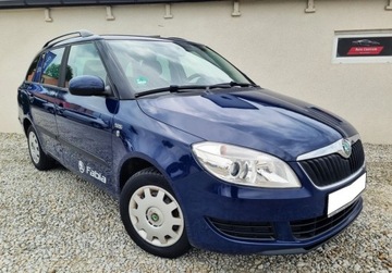 Skoda Fabia II Kombi Facelifting 1.2 TSI 85KM 2012 Skoda Fabia Lift SLICZNA 1.2 TSI Benzyna BOGATA WERSJA Family 2013r Zadbana, zdjęcie 2