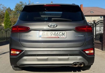 Hyundai Santa Fe IV SUV 2.0 CRDi 185KM 2020 Hyundai Santa Fe 1WL Salon PL FV23 Panorama ACC Martwe Pole Skora Kamera360, zdjęcie 4