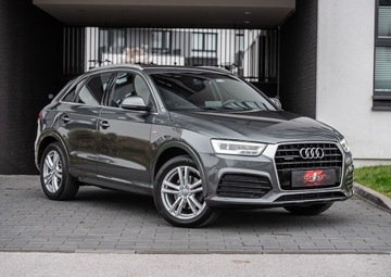 Audi Q3 I SUV Facelifting 2.0 TFSI 180KM 2016 AUDI Q3 Lift 2x SLine 2.0TFSI 180KM, Stronic, Navi, LED, Daytona Grey, zdjęcie 1
