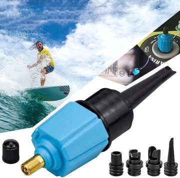 ADAPTER PONTONU POMPKI DLA SUP DESKA SURFINGOWA Z 4 DYSZE POWIETRZNE