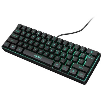 Gamingowa mini klawiatura Rainbow Backlit 61