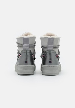 TOMMY HILFIGER СНЕЖНЫЕ БОТИНКИ НА ТЕПЛОЙ ПОДКЛАДКЕ, КОЖАНЫЕ 42 1TFL