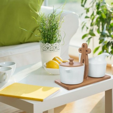 НАБОР Сахарница+Сливочник+Подставка