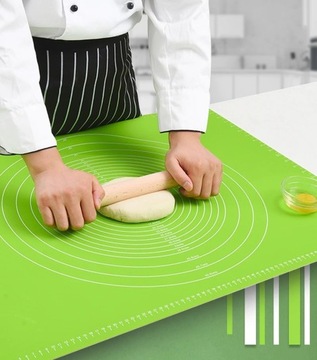БОЛЬШОЙ СИЛИКОНОВЫЙ СТОЛ XXL КУХОННЫЙ КОВРИК + РАЗМЕРЫ