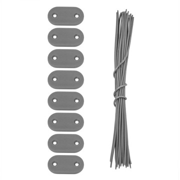 ELEMENTY MOCUJĄCE DO MAT PVC OSŁONOWYCH SZARY