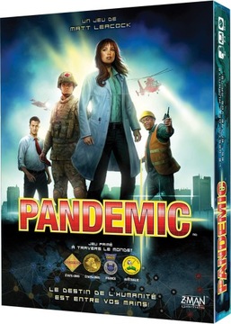 Pandemic Asmodee - Настольная игра - Кооперативная игра - Французский язык