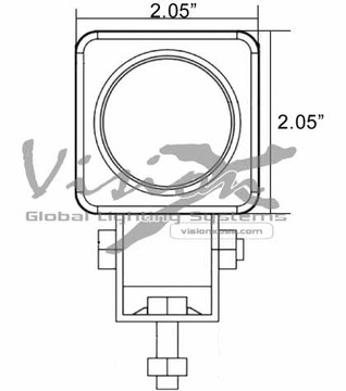 Прожектор VISIONX LED XIL-S11E 30/65 1067 ЛЮМЕН