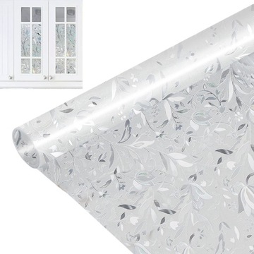 FOLIA OKIENNA 3D SAMOPRZYLEPNA OKLEINA 90*200CM NA SZYBY DEKORACYJNA