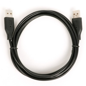 Kabel TB USB AM-AM 1.8m czarny