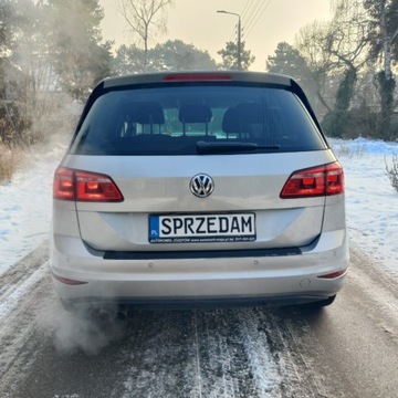 Volkswagen Golf Sportsvan Sportsvan 1.4 TSI BlueMotion Technology 150KM 2015 Volkswagen Golf Sportsvan Volkswagen Sportsvan 1.4b Automat DSG Radar LEDy, zdjęcie 5