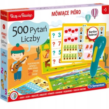 Говорючі перо 500 питань числа CLEMENTONI 50783