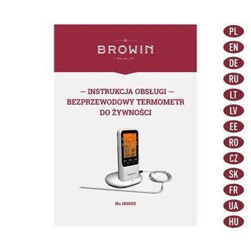 Беспроводной термометр для курильщиков -50 +300°C, жаркое в морозильной камере
