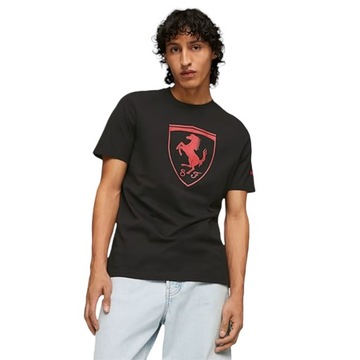 PUMA KOSZULKA MĘSKA T-SHIRT FERRARI RACE CZARNA M