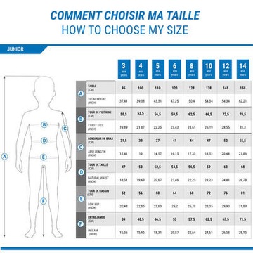Детские лыжные штаны Wedze 100