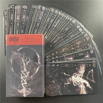 Tarot Goetia Tarot w Ciemności Gra w karty Tarota