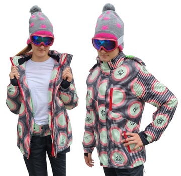 KURTKA NARCIARSKA ZIMOWA DZIECIECA NARTY SNOWBOARDOWA MEMBRANA roz 164