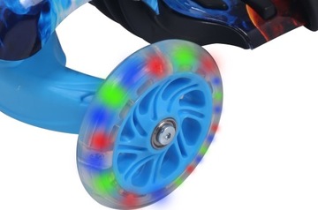ТРЕХКОЛЕСНЫЙ СВЕТОДИОДНЫЙ БАЛАНСИРОВОЧНЫЙ СКУТЕР 3в1 НОВЫЙ
