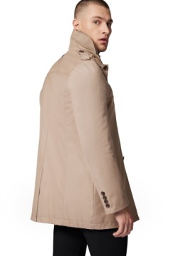 Мужской переходный бежевый тренч Próchnik PM1 56