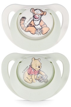 NUK Star Disney Kubuś Puchatek silikonowy SMOCZEK uspokajający 6-18m