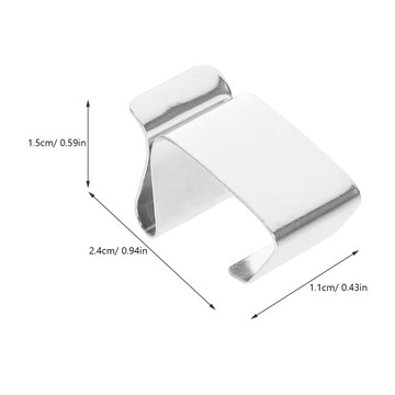 КРЮЧОК ДЛЯ РОЖДЕСТВЕНСКОГО СВЕТА НАРУЖНЫЙ ЗАЖИМ ДЛЯ КАБЕЛЯ