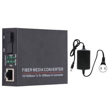transceiver światłowodowy tbcmc3312es20a 100 m jednomodowy 20 km sc 1310 nm media conv
