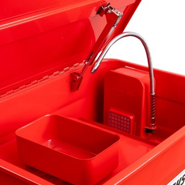 Профессиональная красная мойка для мастерских 80л FR8000