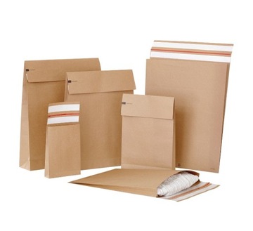Koperta papierowa wysyłkowa rozszerzana 350x450x80mm Kurierska