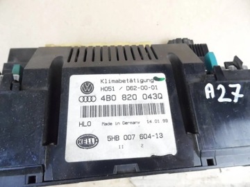 AUDI A6 C5 PANEL KLIMATIZACE 4B0820043Q