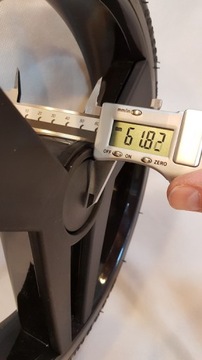 Комплект колес для коляски JUNAMA DIAMOND, гель, черный, шина Diamond