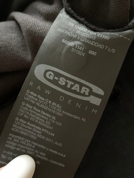 G-STAR SUPER BLUZA LONGSLEEVE S !!