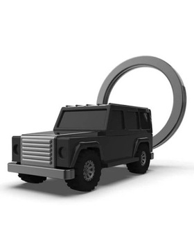 Brelok breloczek do kluczy auto jeep czarny